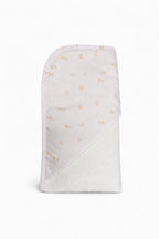 Toalla baño floral rosado